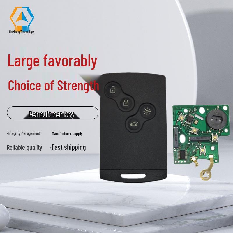 Renault Koleos 4-Button Smart Key (433 MHz, 7952 Chip)