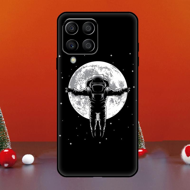 Эстетичный Космический Лунный Астронавт Для Samsung Galaxy M33 M13 M35 M53 M11 M21 M31 M55 M15 M14 M34 M54 M12 M32 M52 M06 M16 Чехол