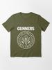 Ramones Hey Ho Let's Go Gunners Белый Логотип Базовая Футболка