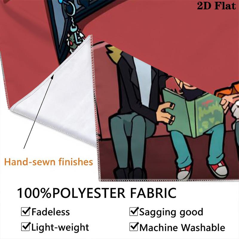 Metal Family Pattern Home Decor Tapestry, Wall Hanging, Decorative RV Wall Cloth.DGT0925396