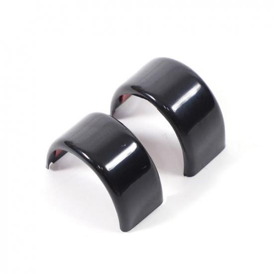 Glossy Black Steering Wheel Trim Ring Cover For BMW 5 Series G60 2024+