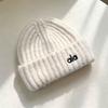 Womens Oversized Knit Beanie Hat Winter Warm Ear Protection Thick Wool Blend Cap Cold Weather