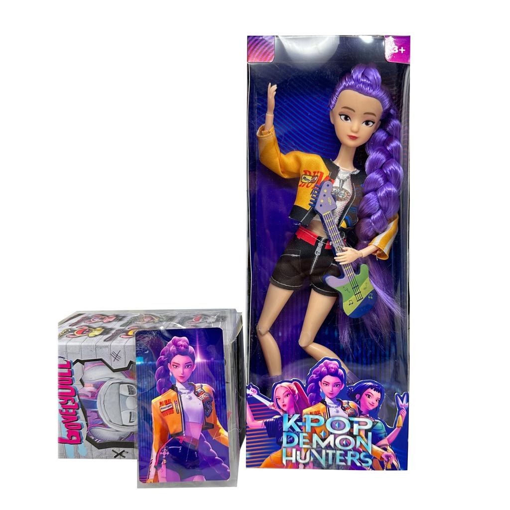 Dynamic Fantasy Hunter Girl Squad Animated Edition: 11.5-Inch 12-Joint Articulated Body with Colorful Lights and Theme Song