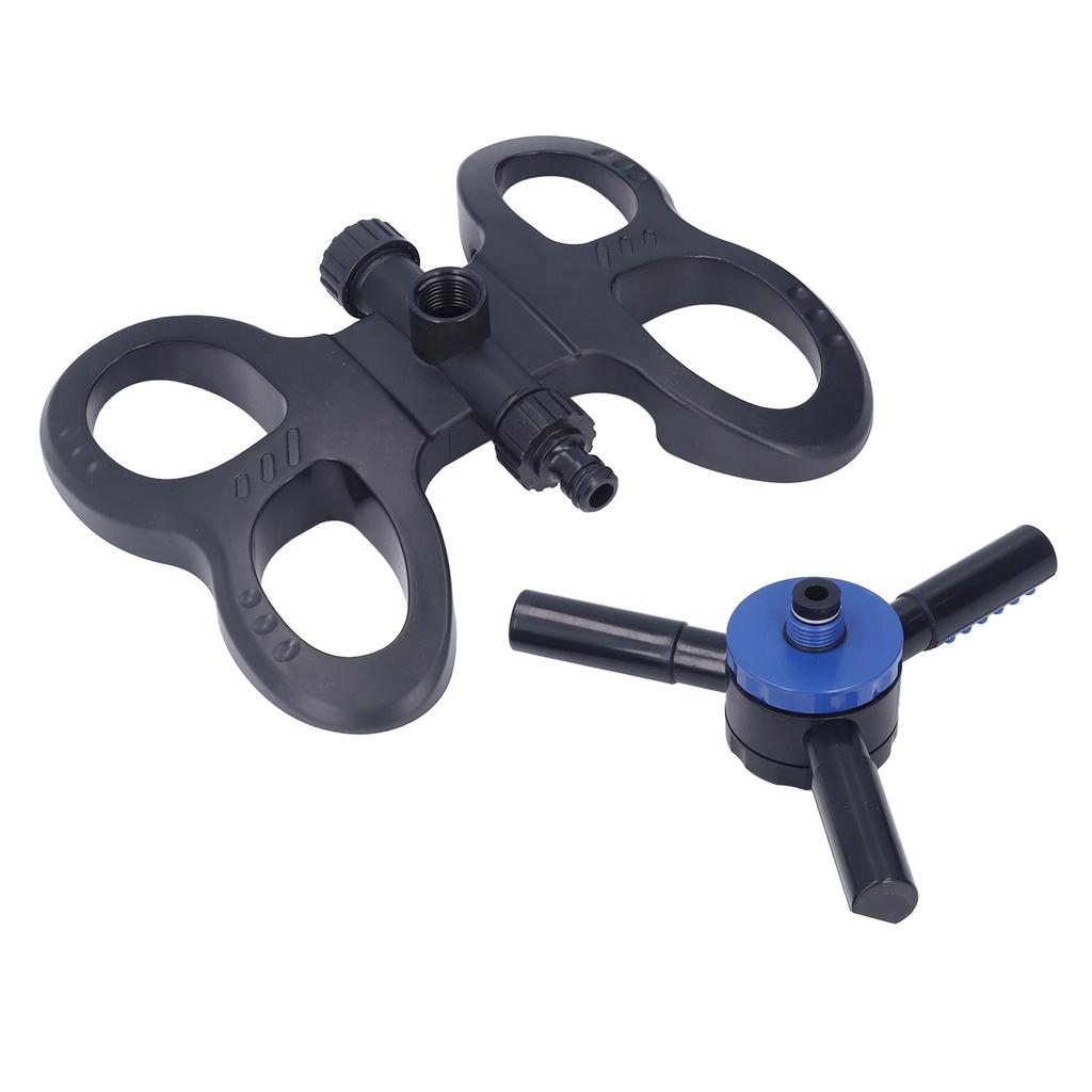 Lawn Sprinkler 360 degrees  Automatic Rotation Trifurcate Type with Quick Coupling for Garden Watering Irrigation System