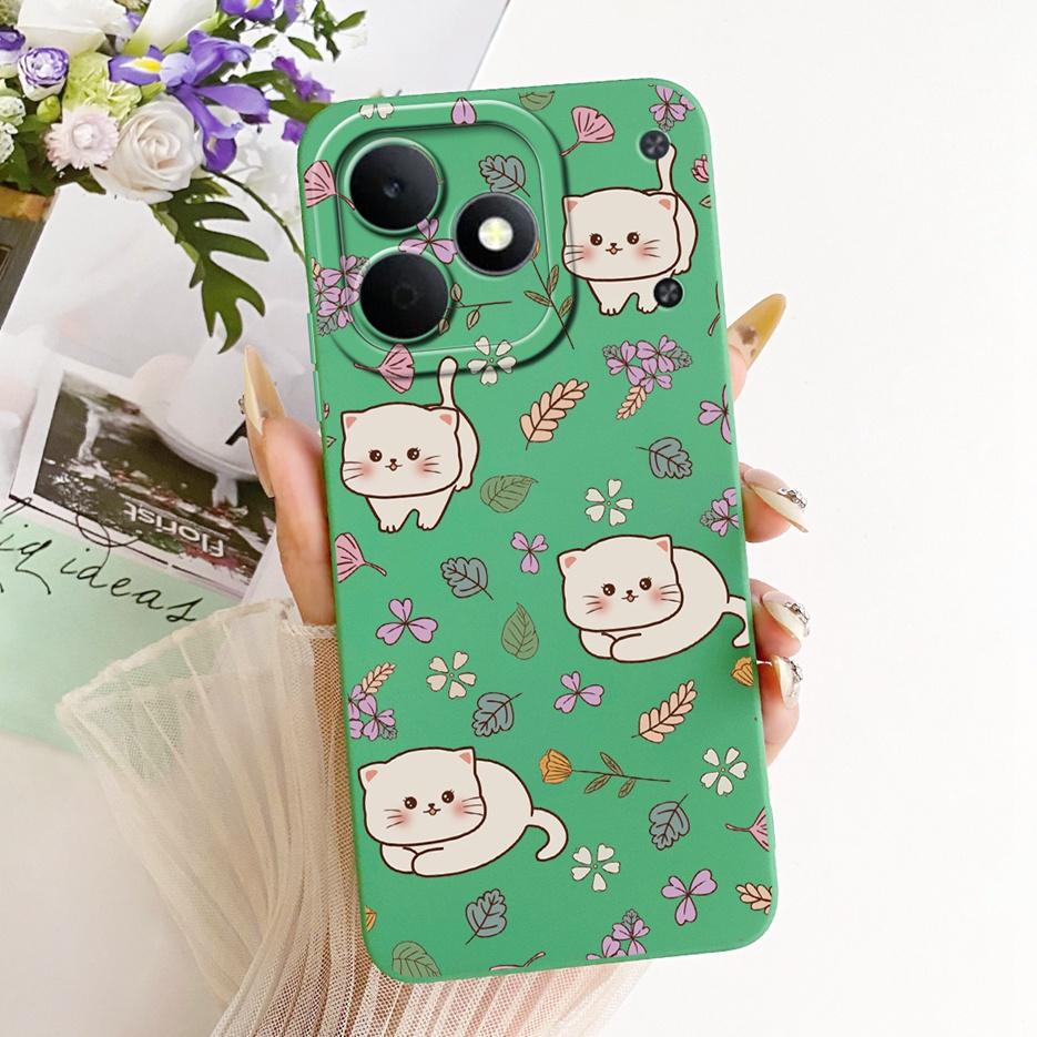 Чехол для Realme Note 80 RMX5388 Милый Кот Утка Динозавр Мультяшная Обложка Мягкий Силиконовый Чехол Для Realme Note 80 Note80 4G Чехлы Сумки