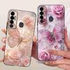 Simple Design Cartoon For Tecno Spark 7P KF7j Case Silicone TPU Black Cover For Tecno Spark7P 7p 6.8" Bumper Phone Cases Fundas