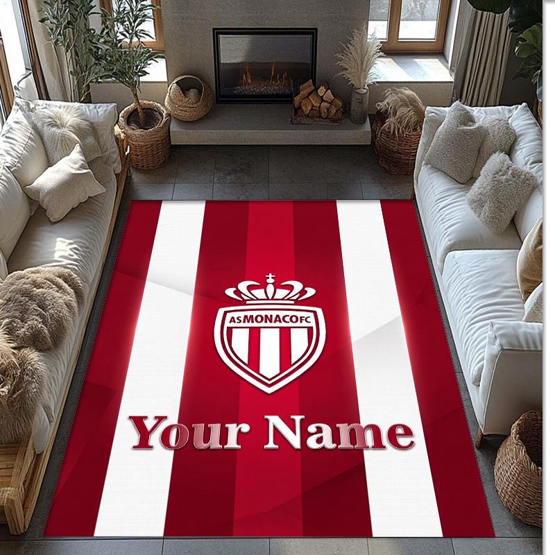 Monaco FC Printed Crystal Velvet Rug Non‑Slip Crystal Velvet Carpet For Sofa Bedroom Indoor Home Decoration
