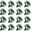 btfarm 16 Pack Solar Lights Outdoor Waterproof, 8 LED Solar Ground Lights