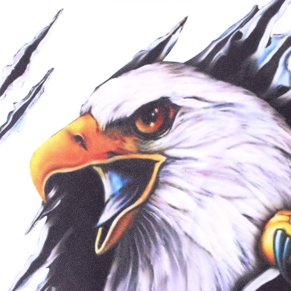 Scratch blocking 3D Simulation Sticker Car Body Decoration Eagle Car Sticker Motorcycle Decal