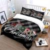 Festive Plaid Christmas Set Bedding Duvet Cover Set Duvet Cover Pillowcases  (1*Duvet Cover 2*Pillowcases, without duvet insert)
