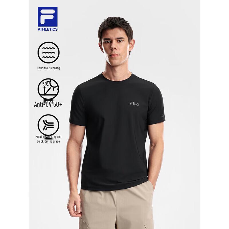 Fila Мужская охлаждающая быстросохнущая футболка с защитой от солнца