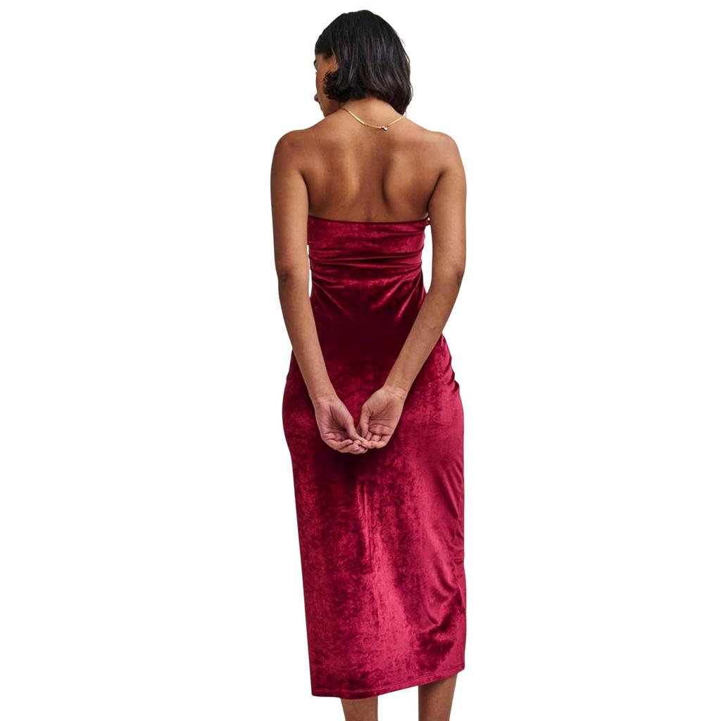 Женское/дамское бархатное платье-бандо NobodyÂ´s Child