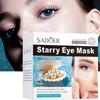 60 Pcs Pearl Starry Sky Eye Mask, Collagen, Reduce Dark Circles, Hypoallergenic Gel, Improve Eye Wrinkles, Rejuvenate Eyes