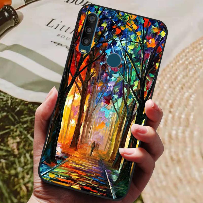 For Alcatel 1SE 2020 Case Shockproof Flower Back Cover For Alcatel 1SE 2020 5030F 5030U 5030D Soft Silicone Phone Fundas Bumper