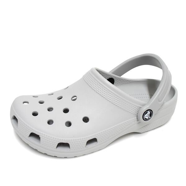 Crocs Классические сабо для публики Светло-серые 10001 1 фут
