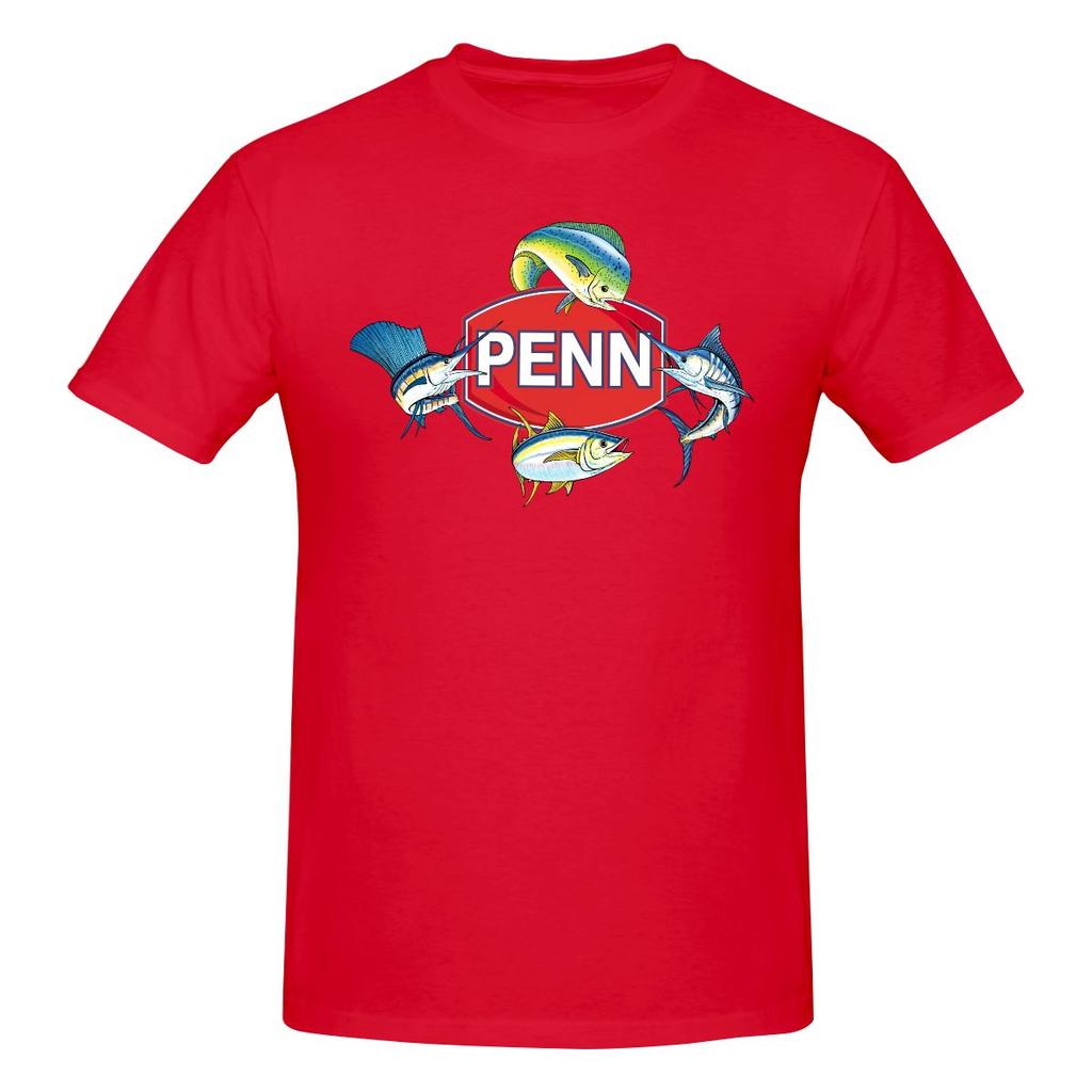 Penn Fishing Saltwater Slim Fit Tshirt Hong Kong Retro Original Tees
