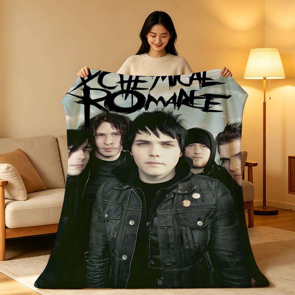 Плед M-My C-Chemical R-Romance Бросок Высокоплотный Короткий Плюш Мягкий Для Кожи для Дивана Дремоты Кондиционируемой Комнаты