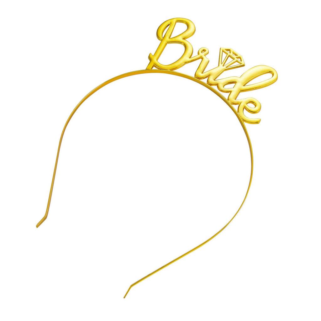 Kashitong European & American Bridal Crown Headband - Wedding & Festival Hair Accessory