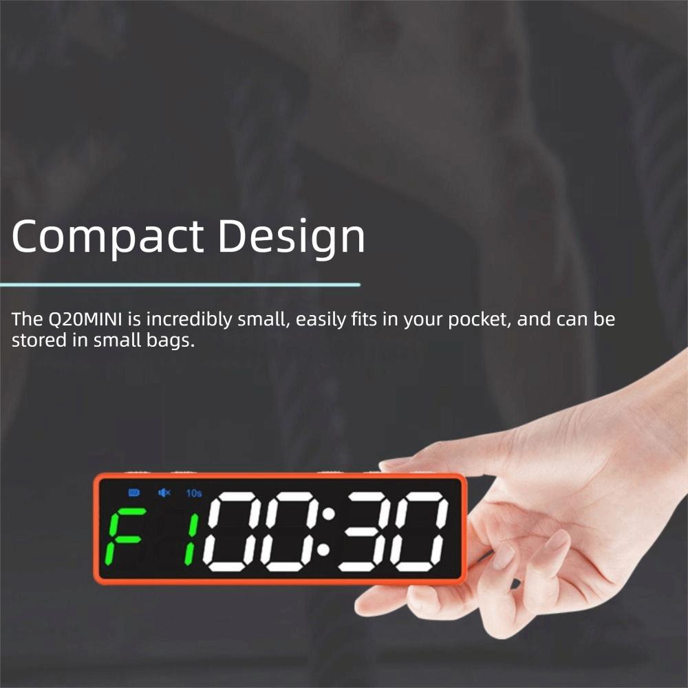 with Magnetic Back Mini Gym Timer Portable Workout Timer Exercise Timer Gym Timer Training