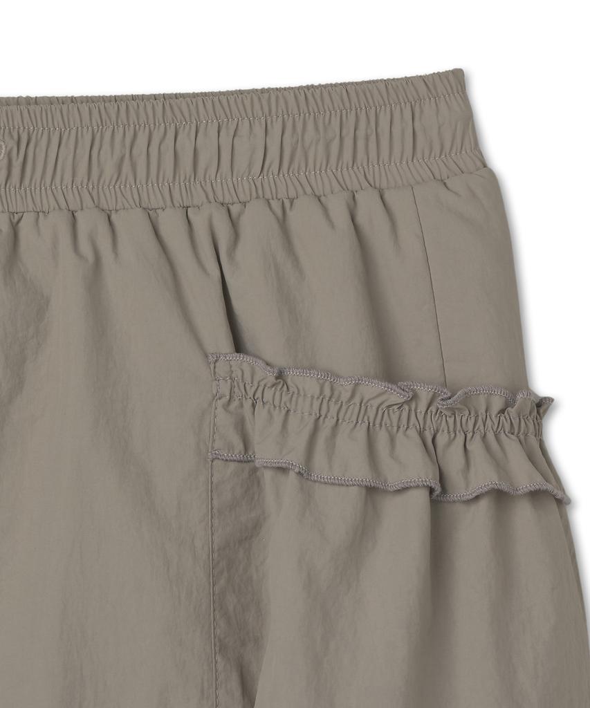 Grove Grvr Sports_Frill Banding Skirt_Beige
