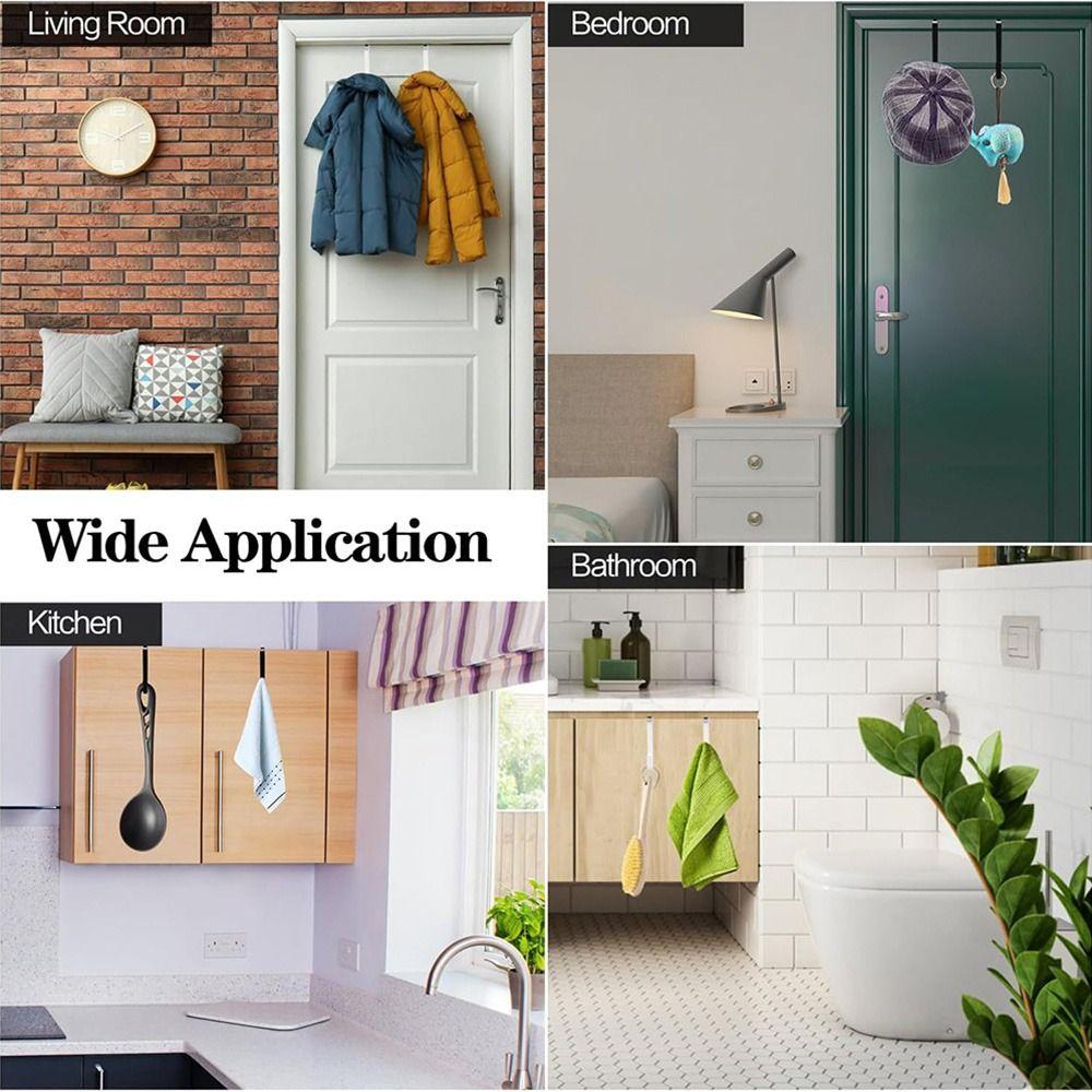 1 шт. ванная комната спальня кухня над дверью крючки подвесной органайзер держатель для хранения одежды