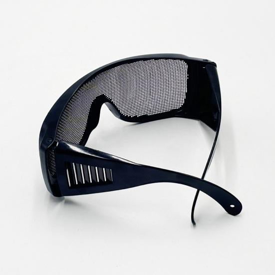 Защитные очки с линзами из металлической сетки, ударопрочные, легкие, портативные, для улицы