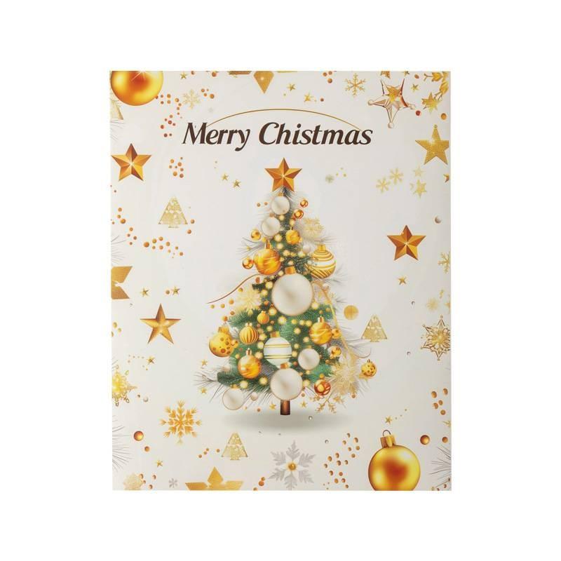 Рождественский Адвент-календарь с бижутерией из искусственных материалов с гальваническим покрытием из цинкового сплава для женщин и девочек, подарок