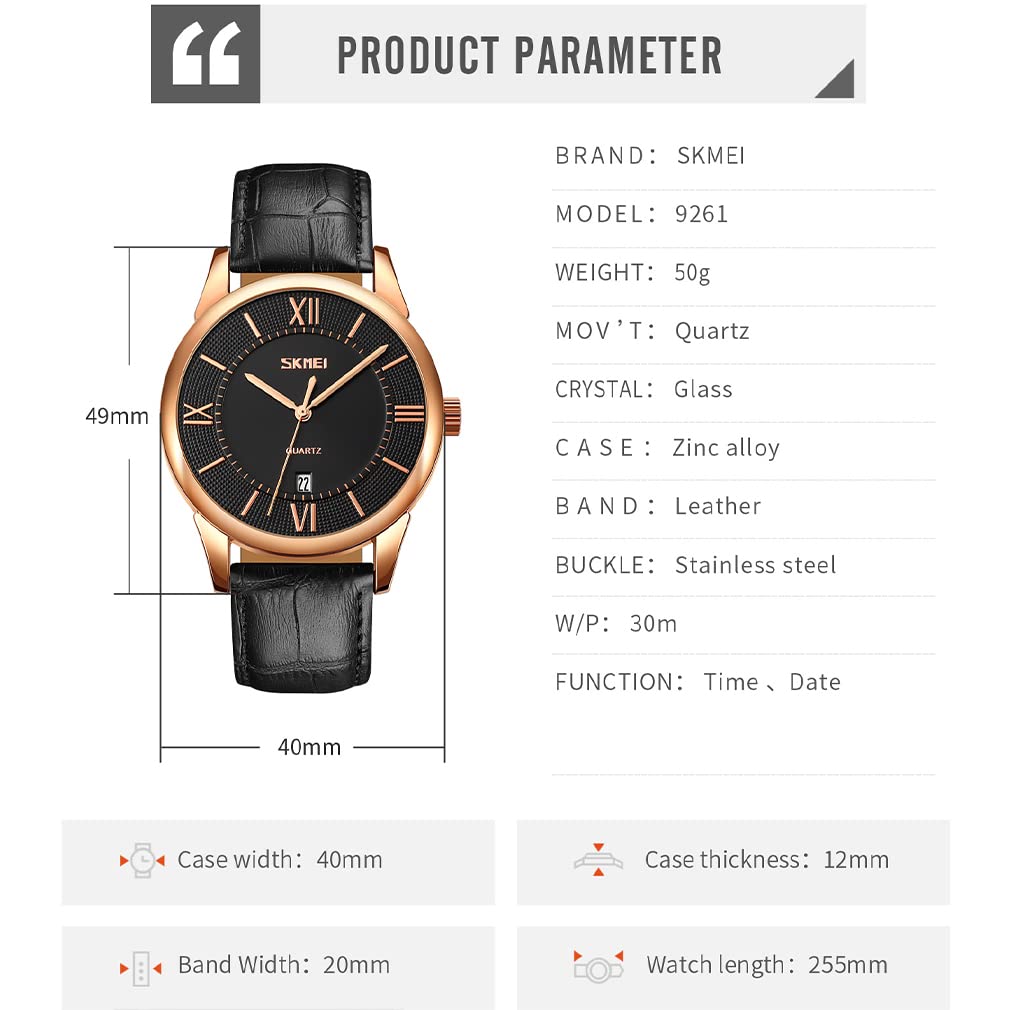 Кожаные часы High School Black для мужчин, мужские часы, простые, стильные, часы, мужские часы, классические, черные, ремешок, водонепроницаемые, бренд, бизнес,