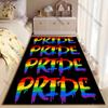 Support love equality inclusion empowerment carpet Yoga living room room decor children's crawling mat doormat area rug