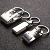 Quick Release Belt Keychain Heavy Duty Belt Key Holder Durable Stainless Steel Keyring For Men
