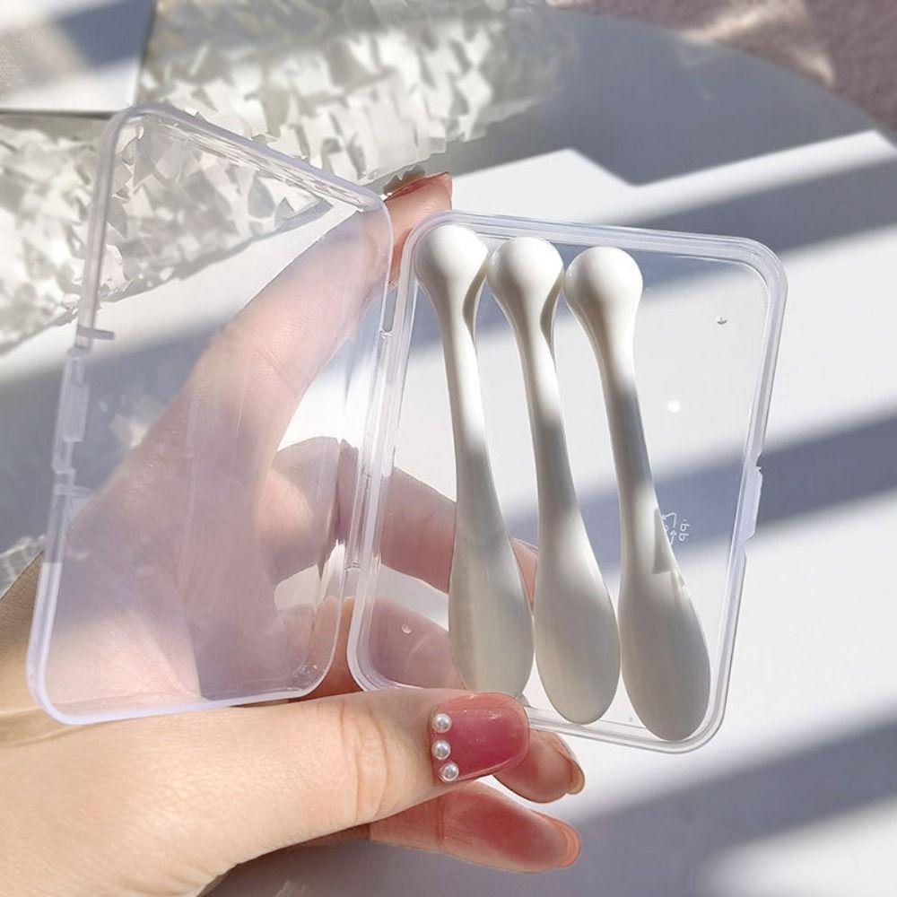 Аппарат для массажа глаз с роликом и абсорбирующим эффектом Косметическая лопаточка Средства по уходу за кожей Аппликатор для нанесения крема на глаза