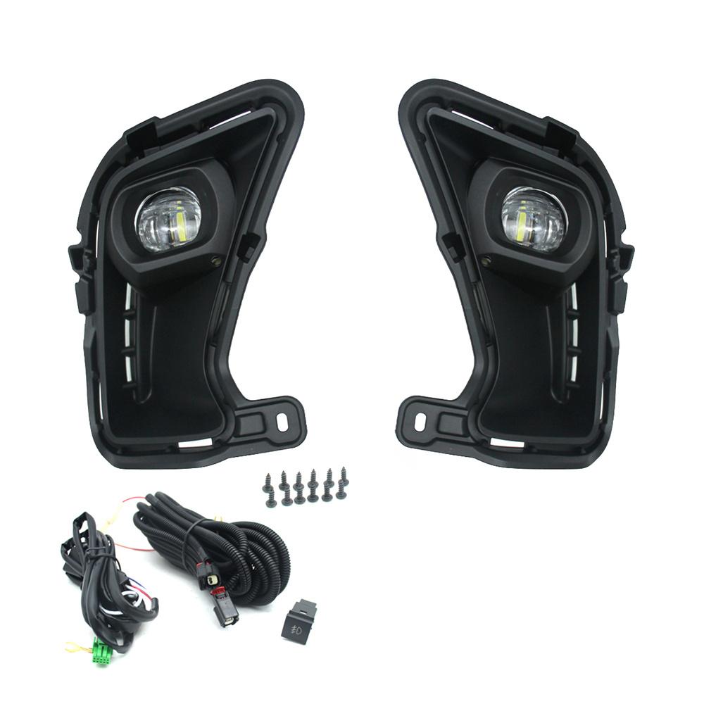 Front Bumper Fog Light Assembly Kit For Toyota Grand Highlander 2024 81221-52120