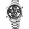 Seiko Мужской SBER001 (PROSPEX SPEEDTIMER Solar Chronograph с металлическим ремешком для мужчин) Круглые часы, серебро
