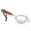 Wooden Handle Strainer Colander 304 Stainless Steel Fishing Spoon Kitchen Tools Mesh Skimmer  Sugar