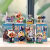 6Pcs/Set Zootopia Chibi Figures Set, Judy Hopps Nick Wilde Anime Collectible Model Toys, Gift for Kids Fans