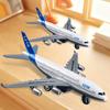 Имитация Модель Самолета Реалистичный Инерционный Пассажирский Самолет Игрушка Настольная Фигурка Самолета Украшение Дети Мальчики