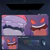Gengar Grande Mouse Pad Anime Pokemon Large Mousepad Computer Keyboard Pad Manga LockEdge Thickened  Accessories Desk Mat