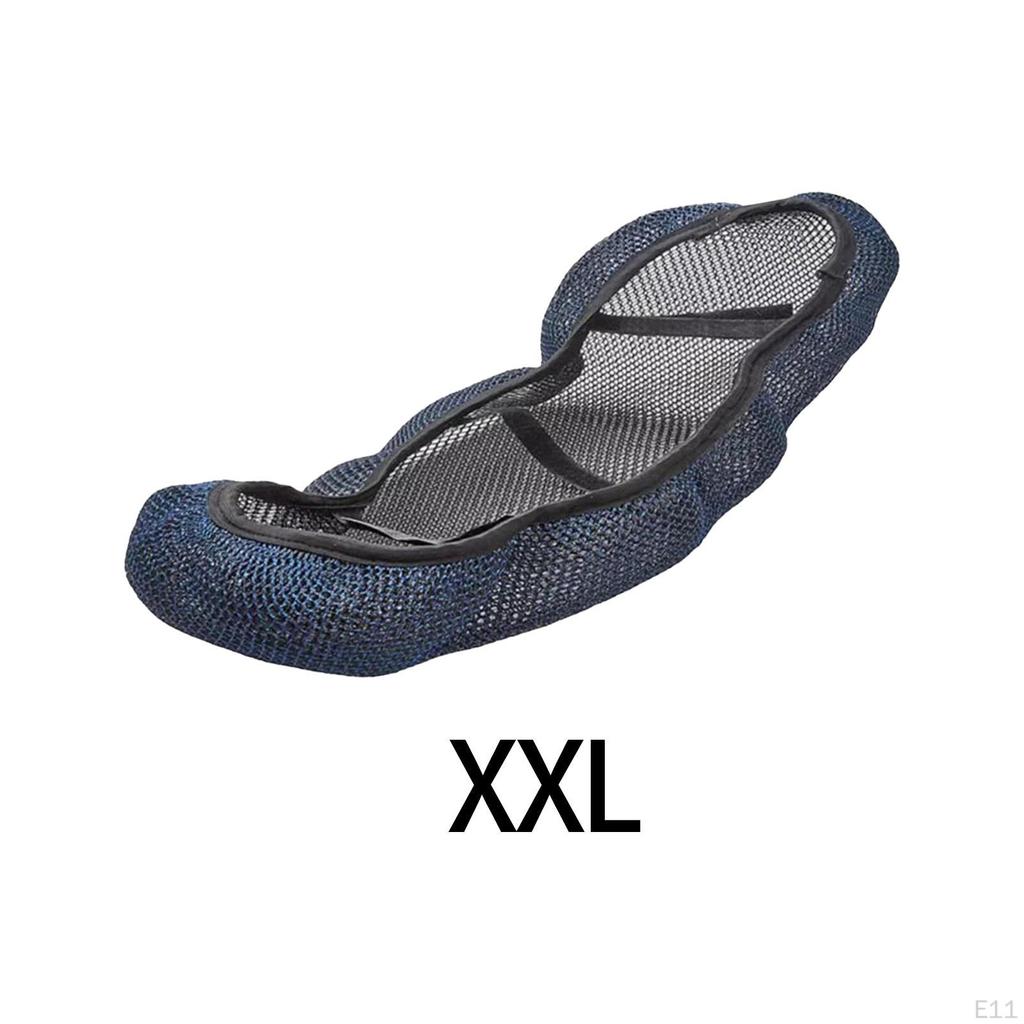 Чехол на сиденье мотоцикла «Дышащий», удобный, простой в установке, полностью сетчатый.