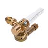 All Brass Pressure Regulators Fall Prevention CGA580 Connector Argon Meter G5/8 Male Thread Instruments for Welding Gas Cylinder
