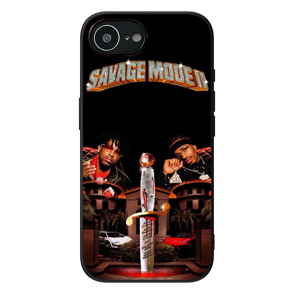 21 S-Savages Чехол для телефона Samsung Galaxy S25 S24 S23 FE Plus Ultra S7 Edge A16 A15 5G s25+ Мягкий чехол