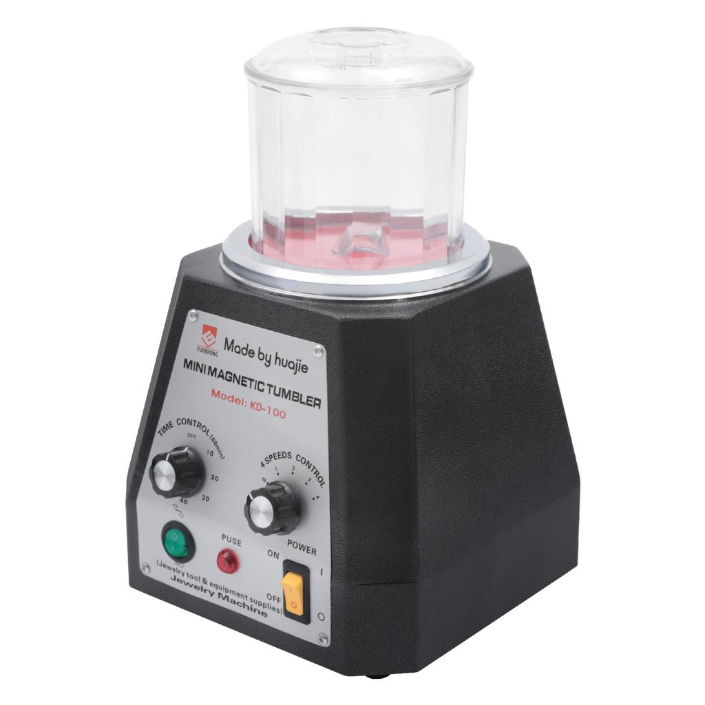 Профессиональная магнитная полировальная машина 110 В 3500 об/мин Инструмент для полировки ювелирных изделий для финишной обработки металла и удаления ржавчины