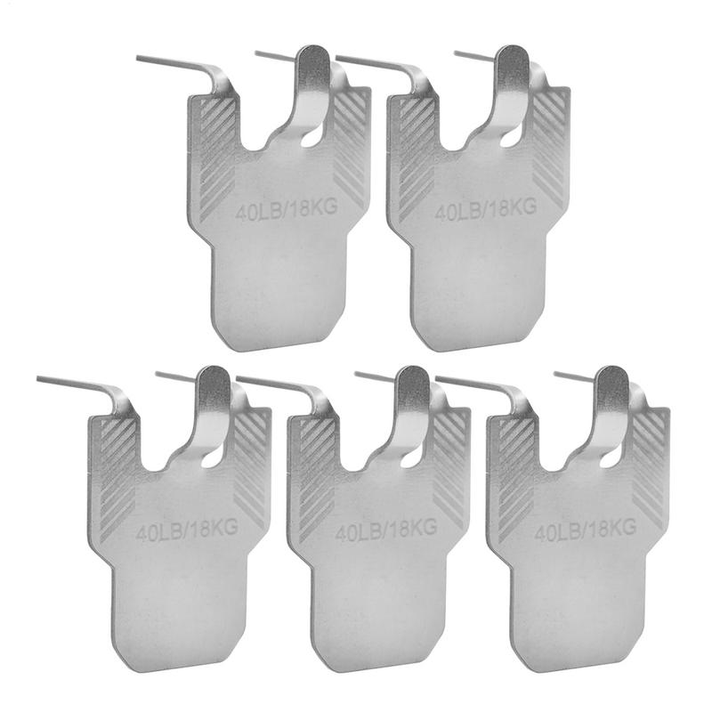 Picture Frame Hooks Quick-Install Picture Frame Hangers Set Of 5 Metal Brackets For Charts Banners Mirrors Posters Artworks