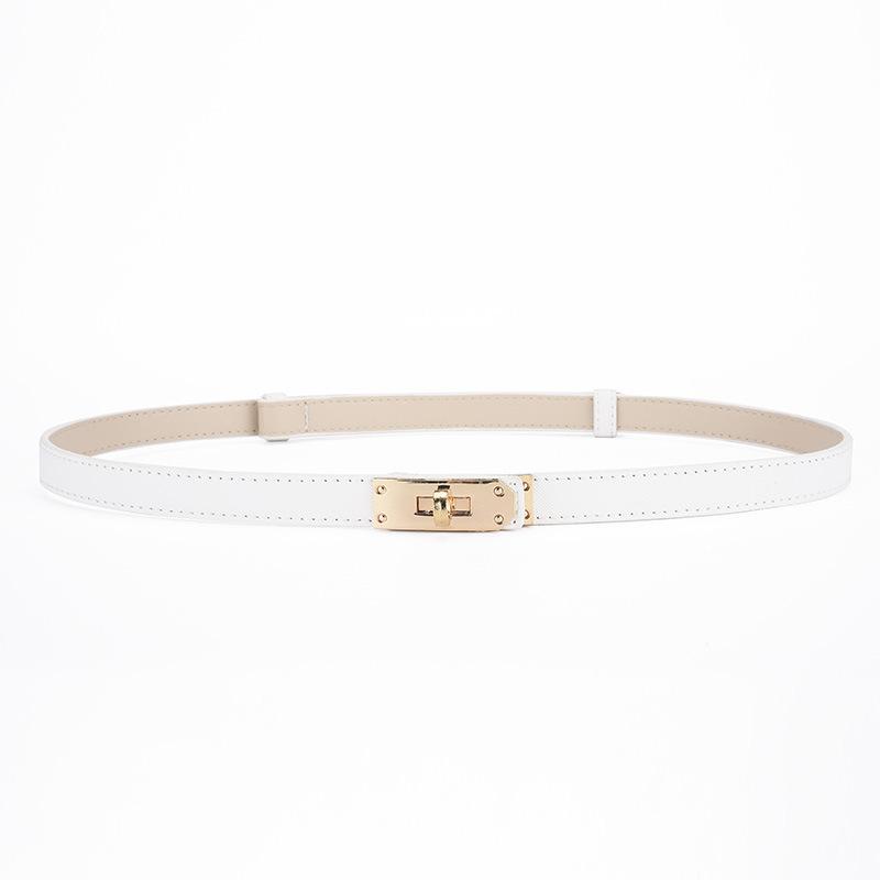 Модный женский тонкий ремень в стиле ретро, ​​женский тонкий ремень в корейском стиле, модный универсальный женский тонкий ремень на талию