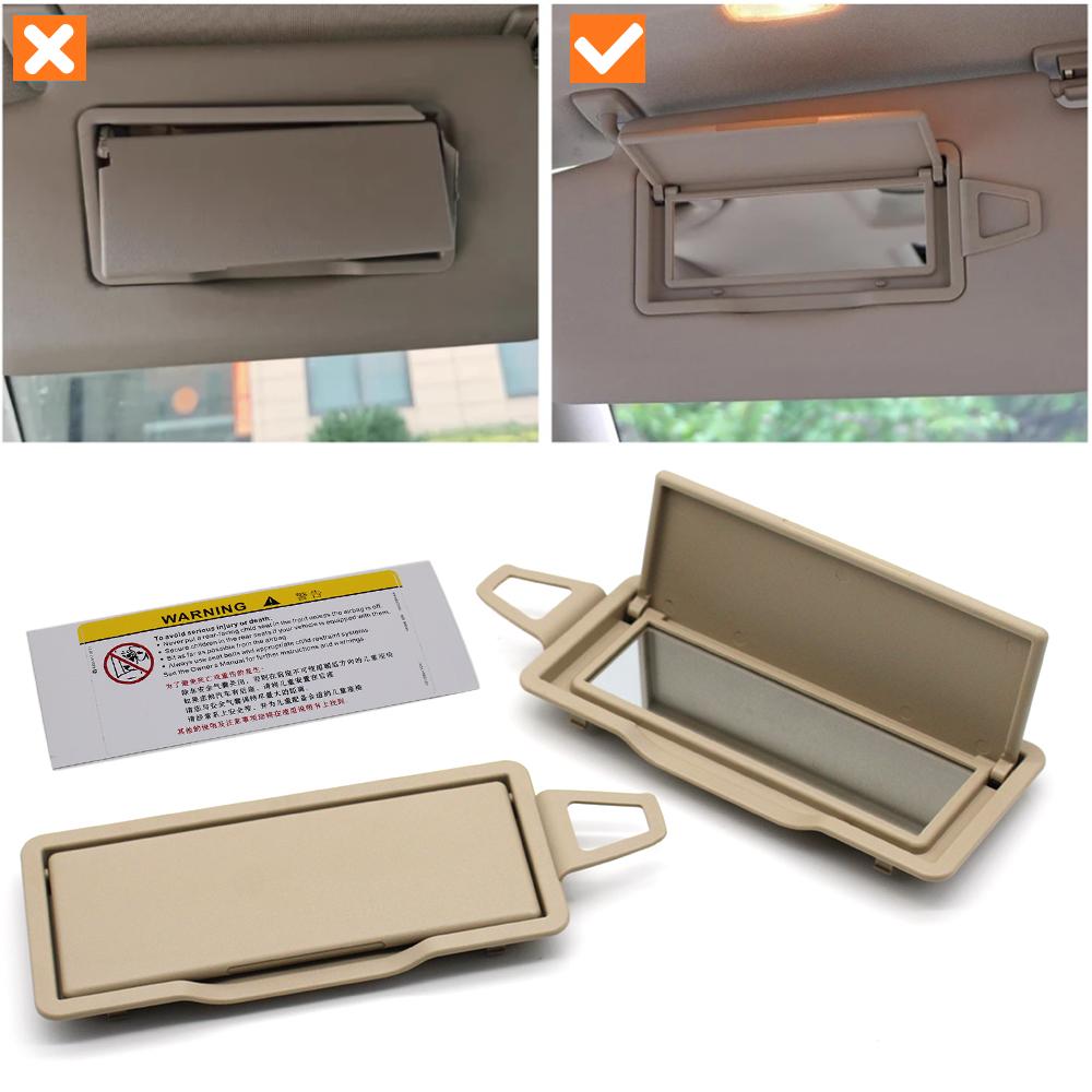 Car Sunroof Sun Visor Shield Makeup Cosmetic Mirror Panel Cover For Mercedes Benz ML GL R Class W164 W251 GL300 GL350 R320 R400