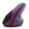 NAMOTUOFO Wireless Mouse, Vertical, Charging Mode, Mute Mouse (with Back and Forward Buttons), Perfect Grip, Purple