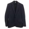 Made In Italy Wool Blend Tailored Jacket 44 Navy Men's Used