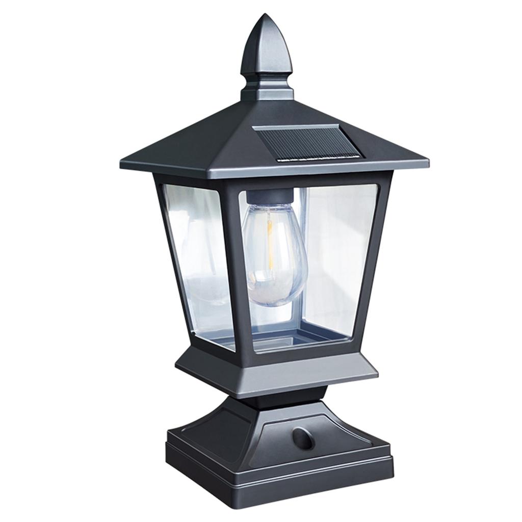 Solar Garden Light Garden Villa Pillar Light Fence Outdoor Waterproof Landscape Light Pillar Light