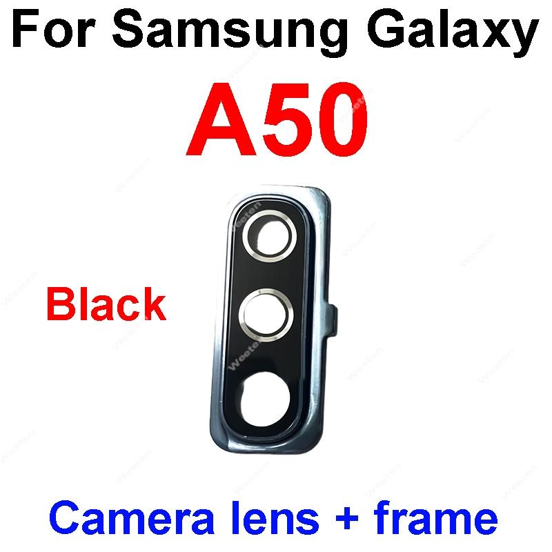 camera lens frame Use For Samsung Galaxy A50 A70 A80 SM-A505F SM-A705F SM-A805F WEETEN rear back camera glass lens holder parts