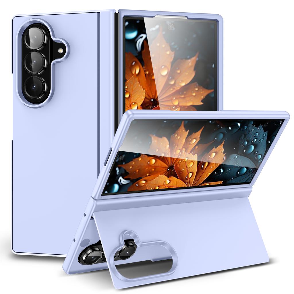 for Galaxy Fold 7 5G Phone Cover,Colorful Built-in Kickstand Shockproof Case for Samsung Galaxy Fold 6 /Fold 5/Fold 4 Cases