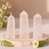 Обелиск из резного прозрачного кварца 3,5–5 см